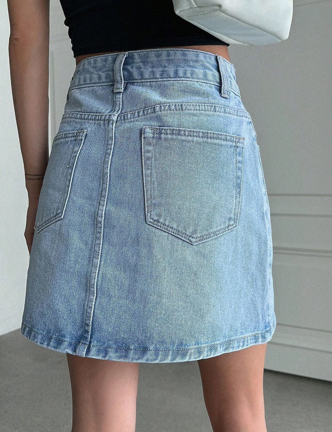 Kotty A-Line Above Knee Length Skirt