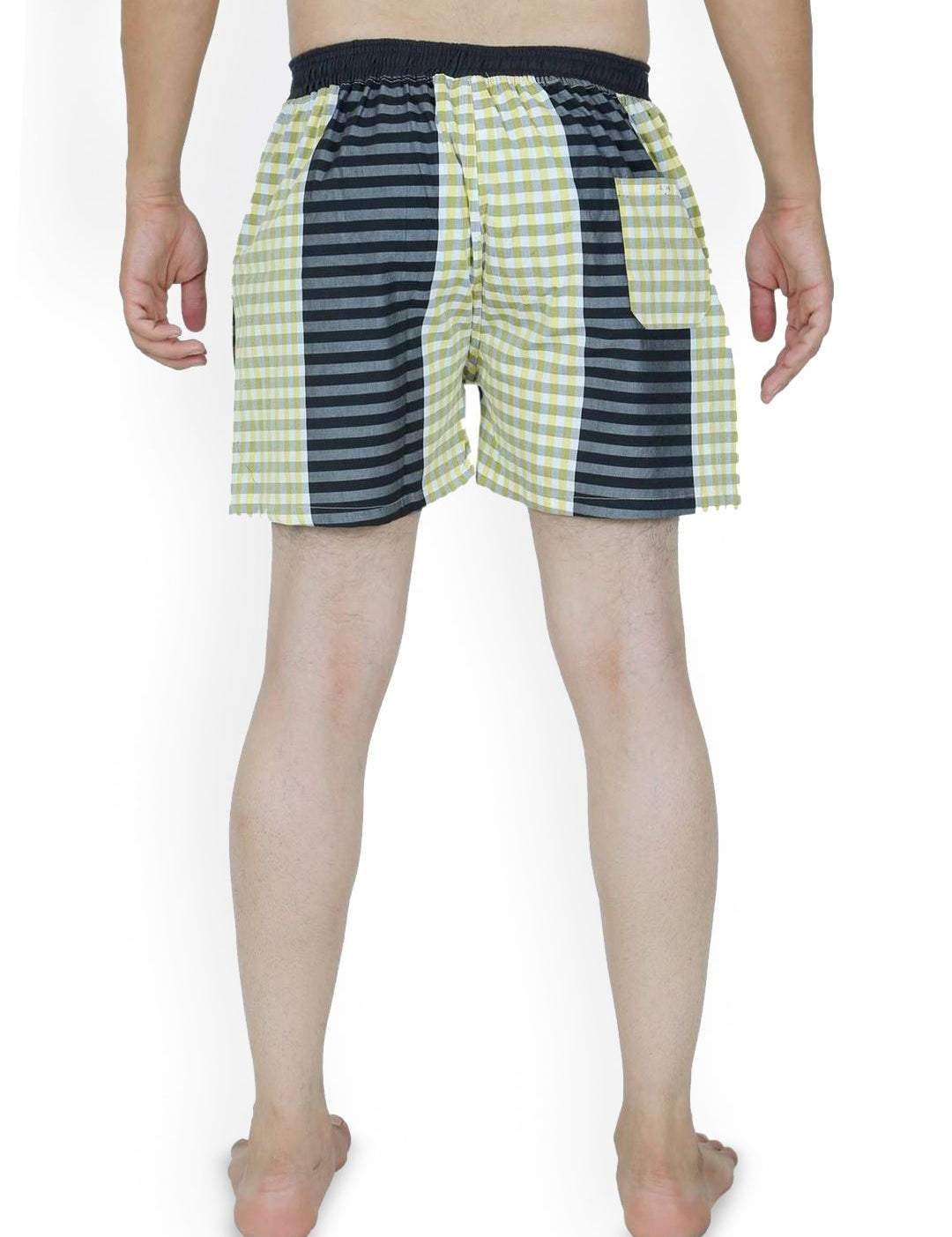 Kotty Men Checked Mid-Rise Boxer KTTNEWBOXER36S