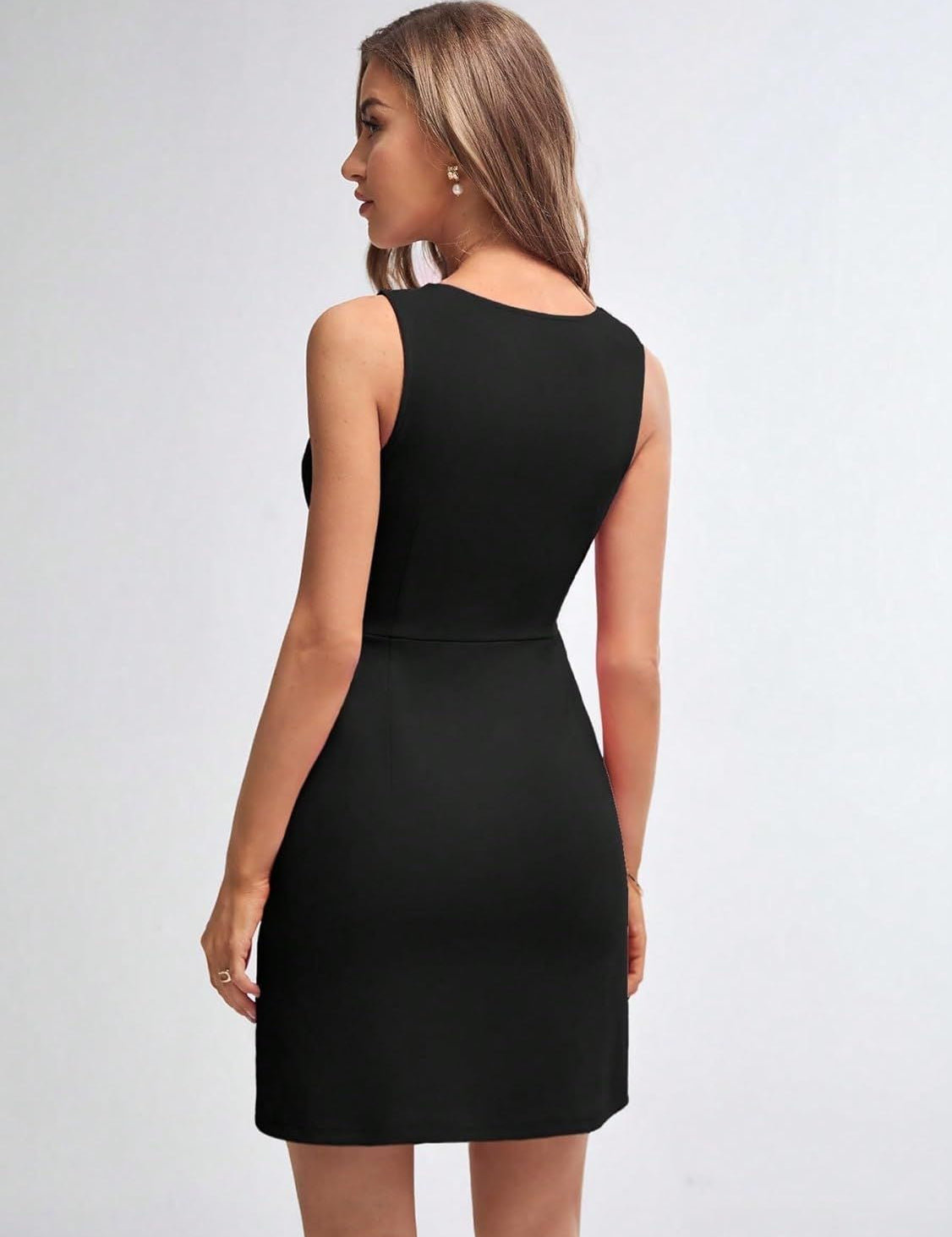 Kotty Round Neck A-Line Dress