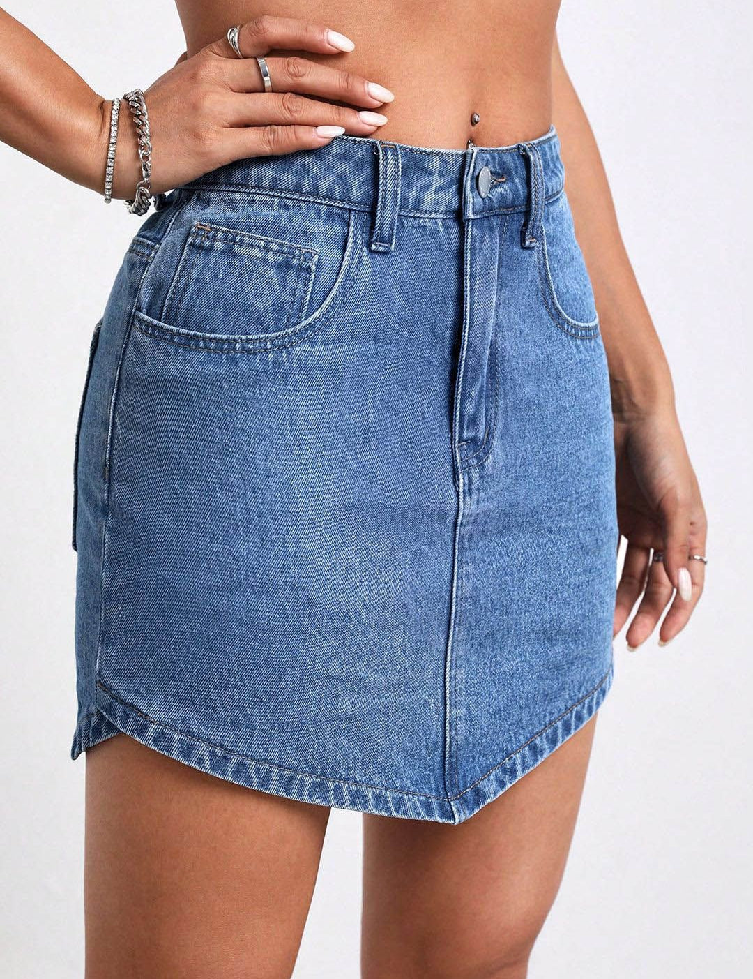 Kotty A-Line Above Knee Length Skirt