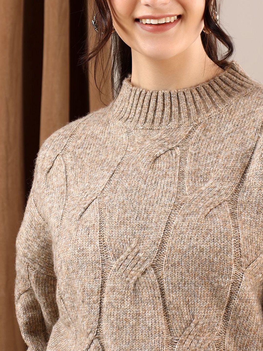 Kotty Women Cable Knit Pullover