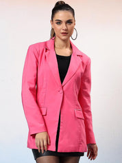 Kotty Notched Lapel Single Breasted Blazer