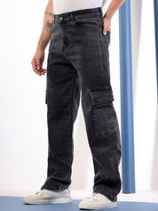 Kotty Men Comfort Regular Fit Mid-Rise Stretchable Jeans