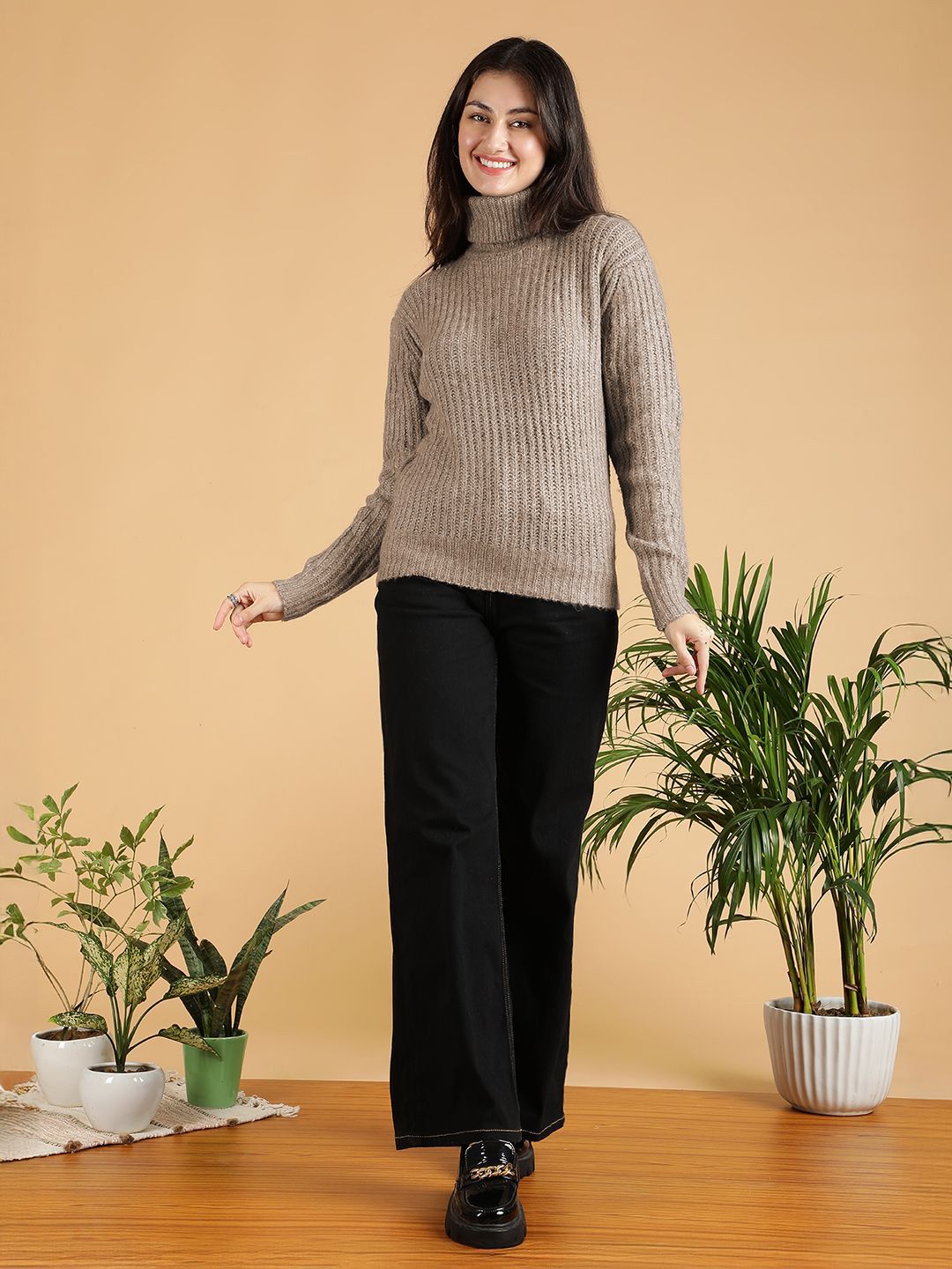 Kotty Women Turtle Neck Pullover