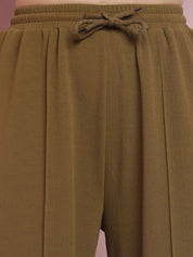 Kotty Women Classic Relaxed High-Rise Pleated Parallel Trousers