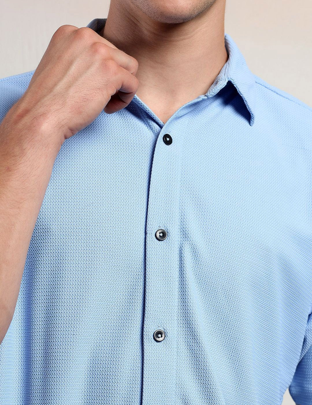 Kotty Men Sheer Casual Shirt