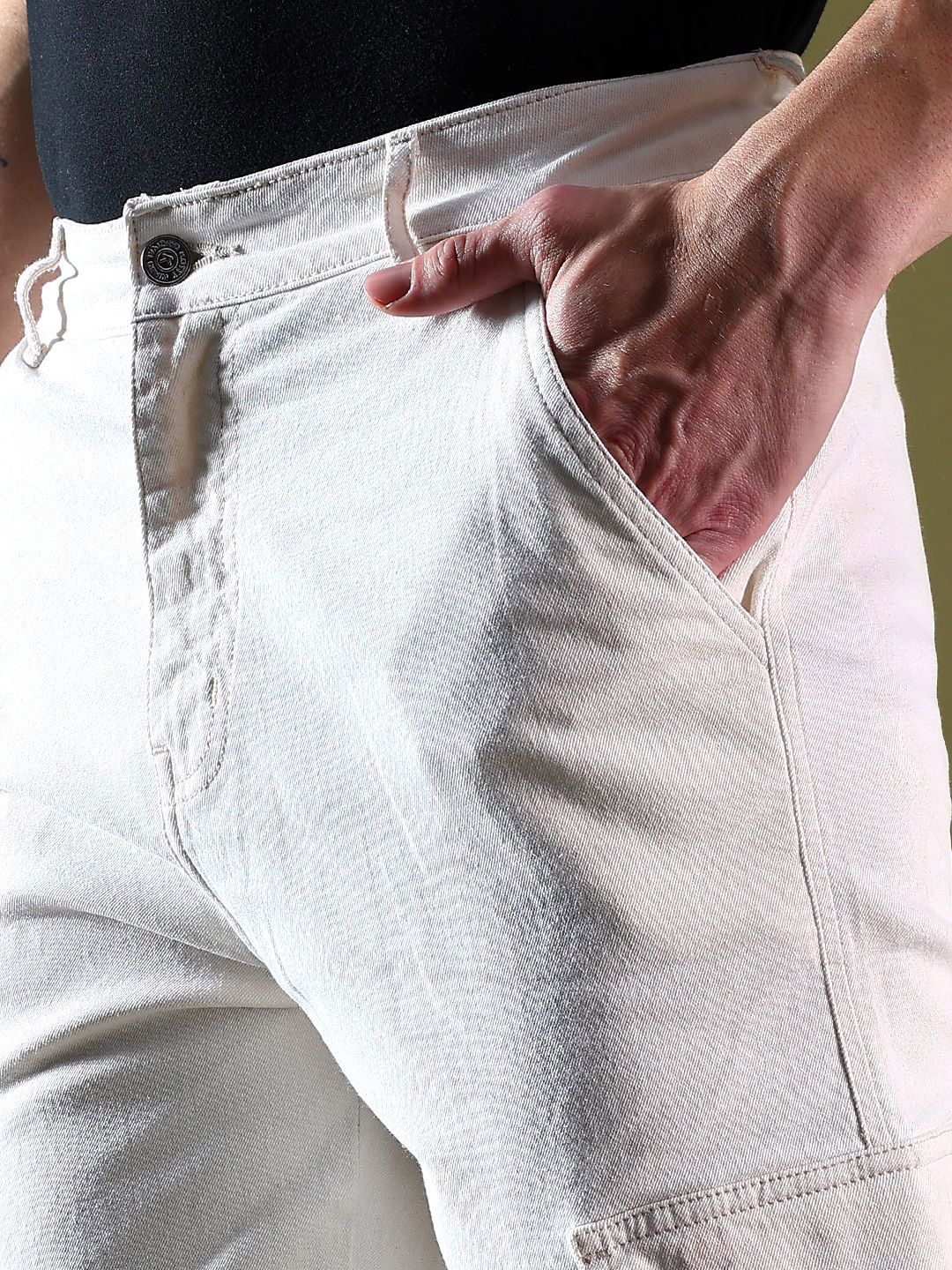 Kotty Men Jean Low-Rise Light Fade Stretchable Jeans