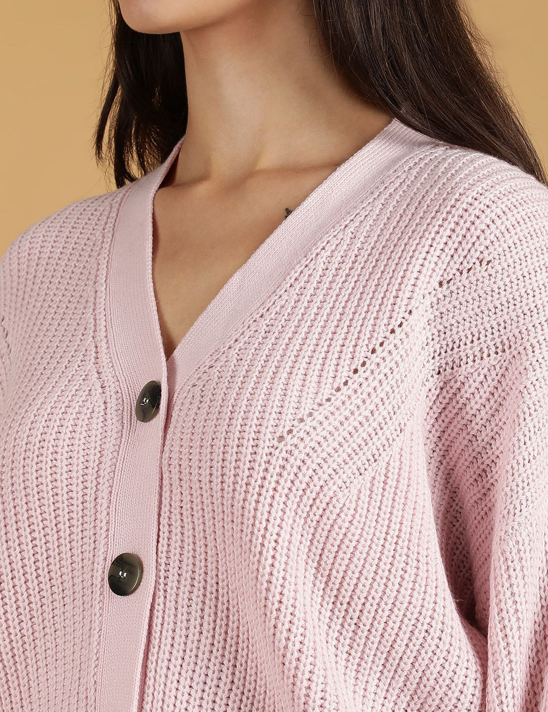 Kotty Women Ribbed Cardigan