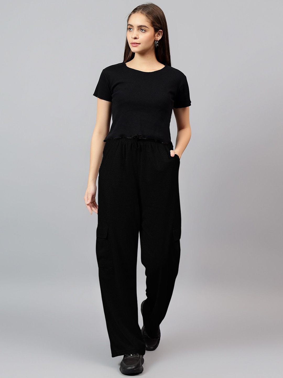 Kotty Women High-Rise Easy Wash Trousers