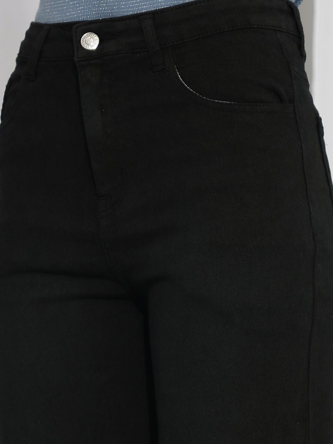 Kotty Women Jean Flared High-Rise Stretchable Jeans