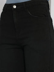 Kotty Women Jean Flared High-Rise Stretchable Jeans