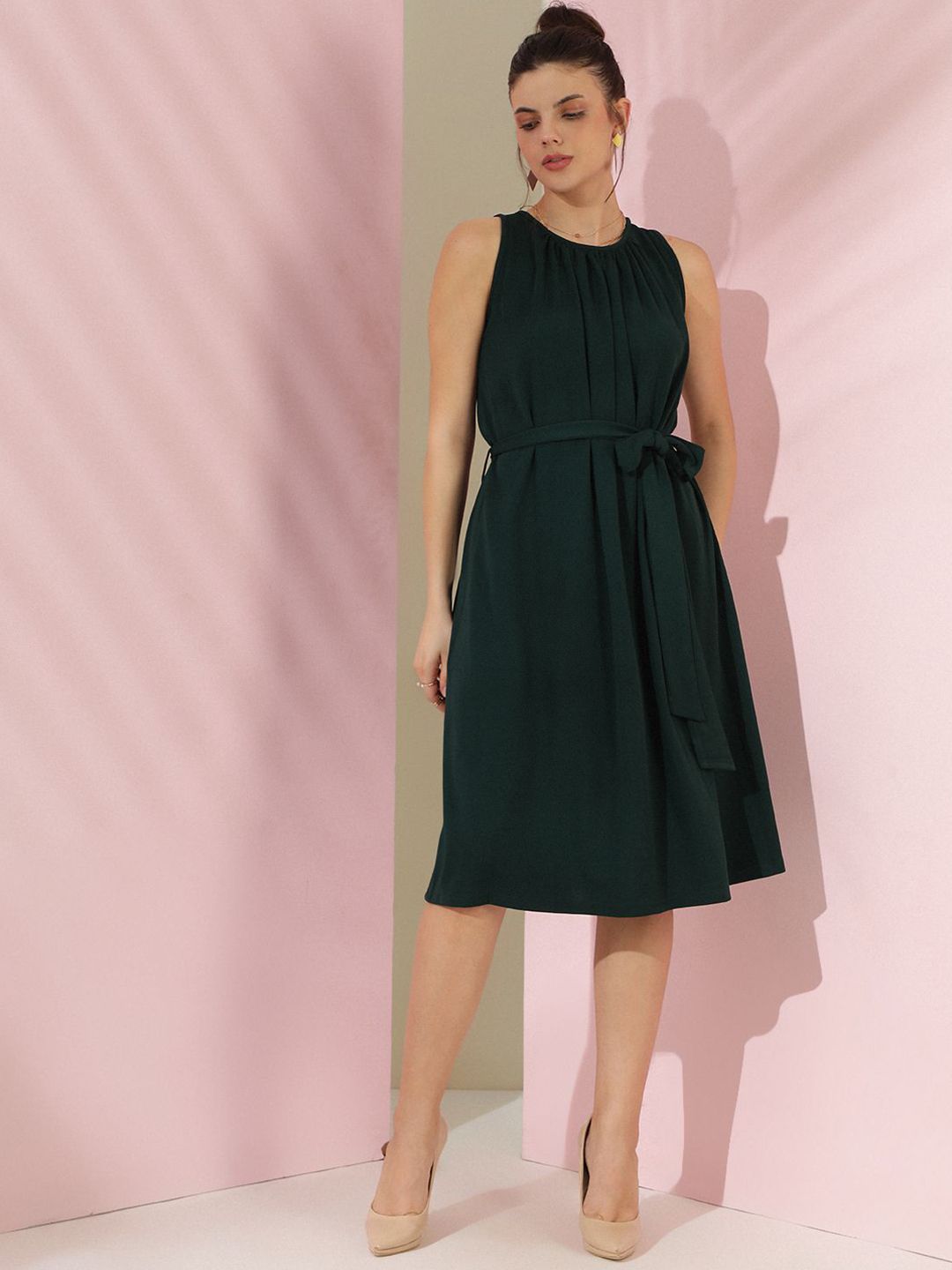 Kotty Women Sleeveless Fit & Flare Dress