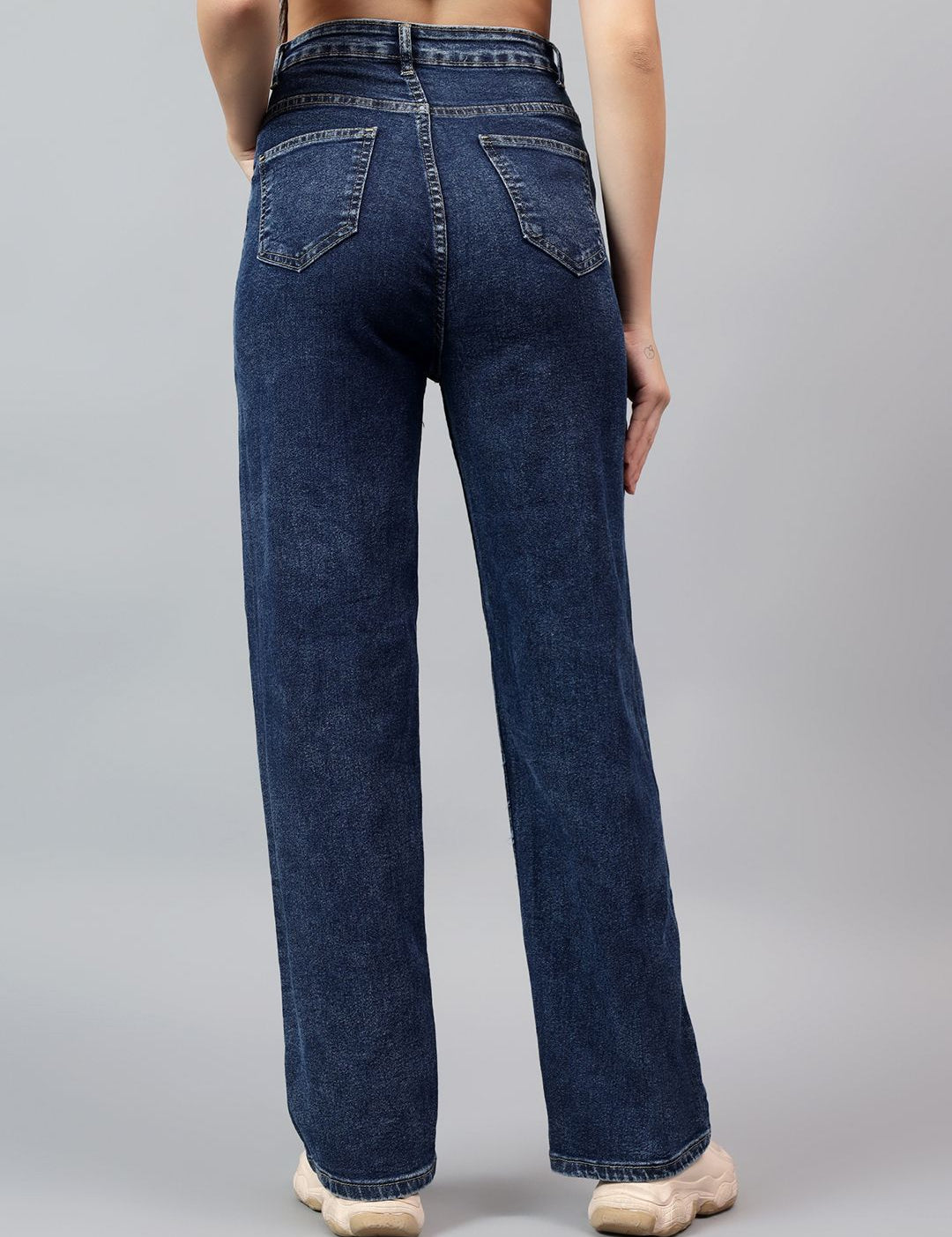 Kotty Women High-Rise Stretchable Cotton Jeans