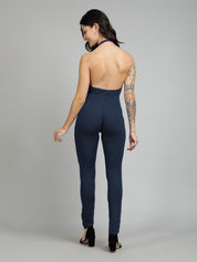 Kotty Women Halter Neck Basic Jumpsuit