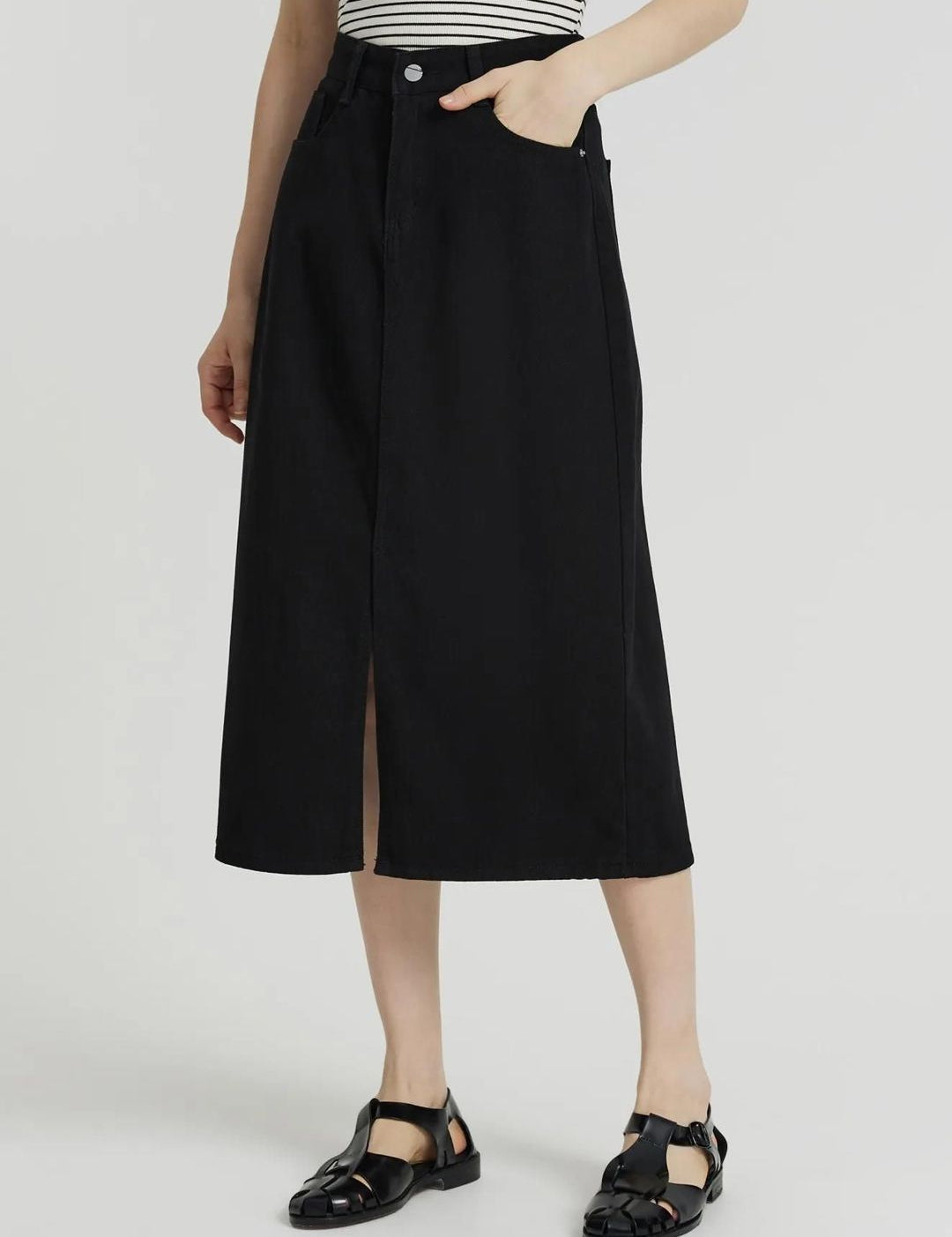  Kotty Straight Midi Skirts