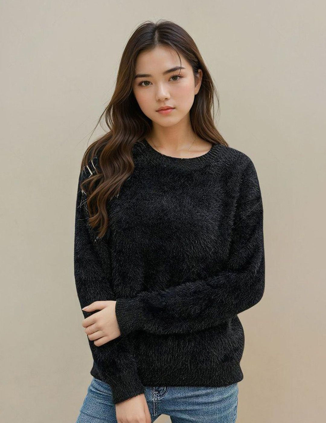 Kotty Women Round Neck Pullover