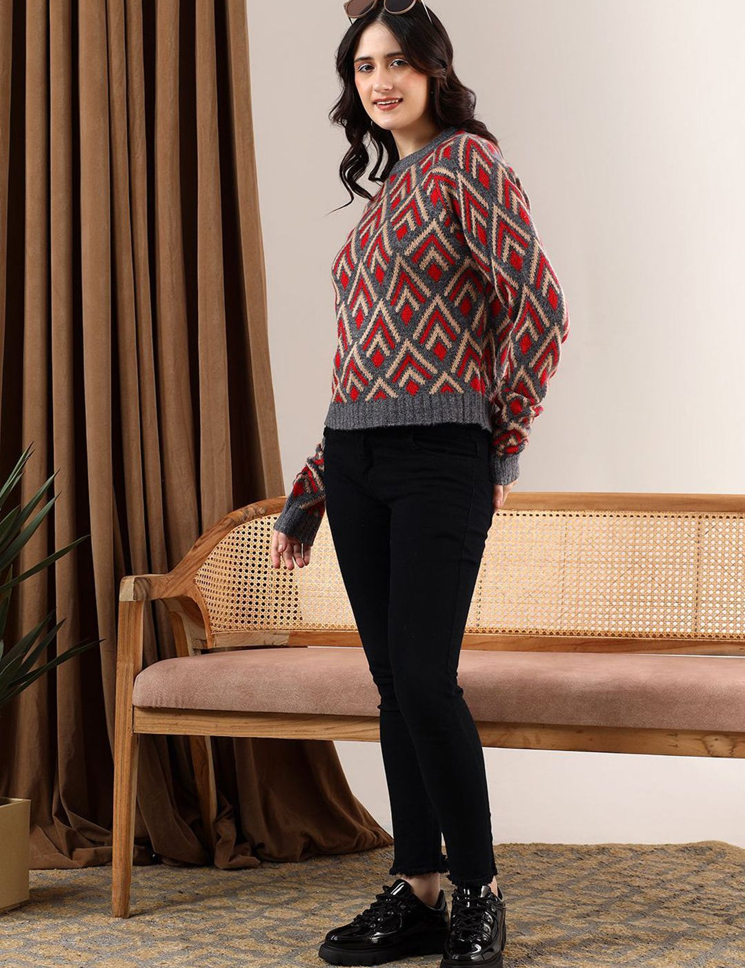Kotty Women Cable Knit Pullover