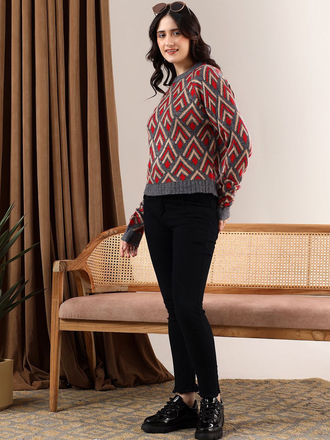Kotty Women Cable Knit Pullover