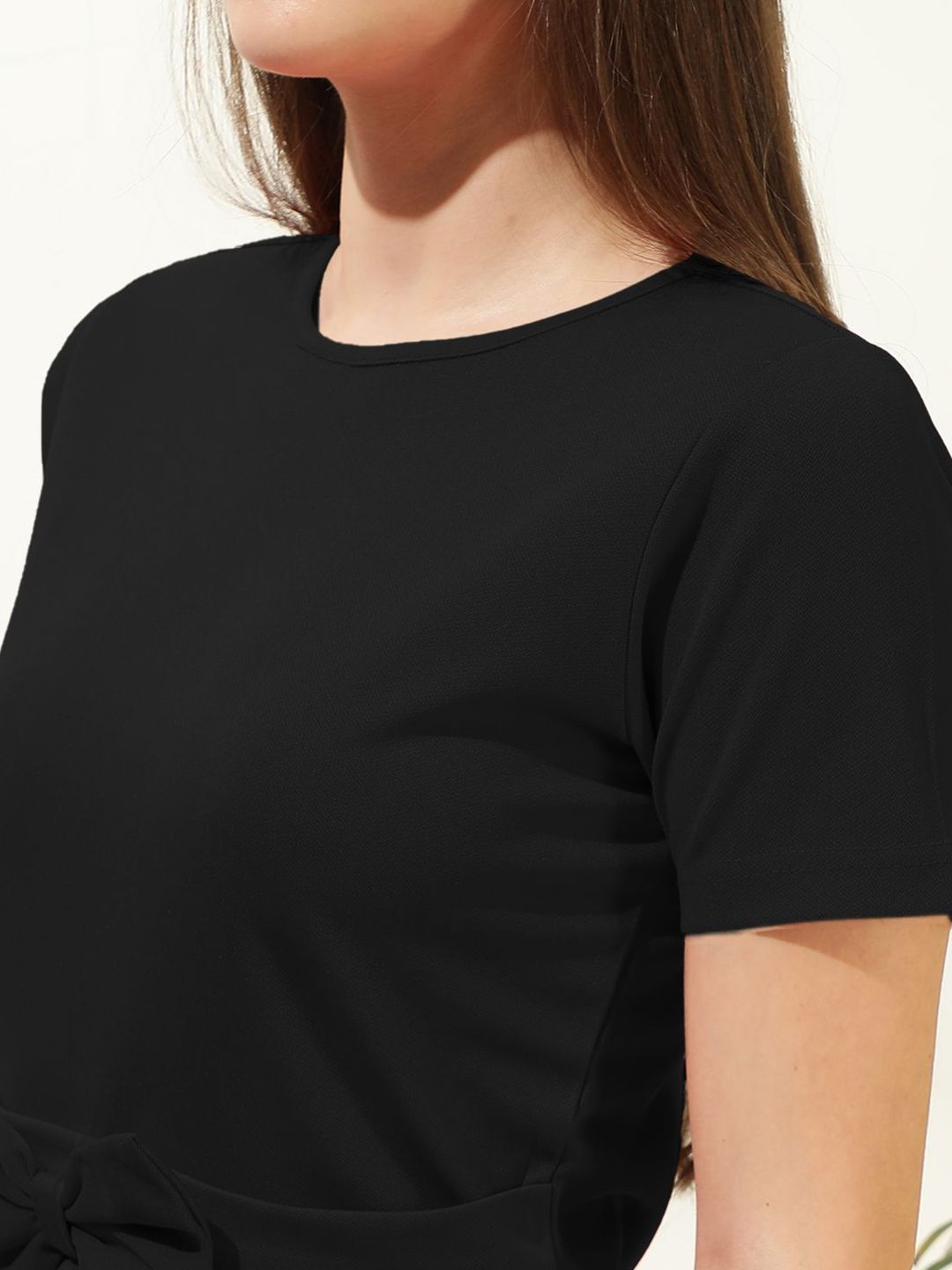 Kotty Women Round Neck Sheath Dress