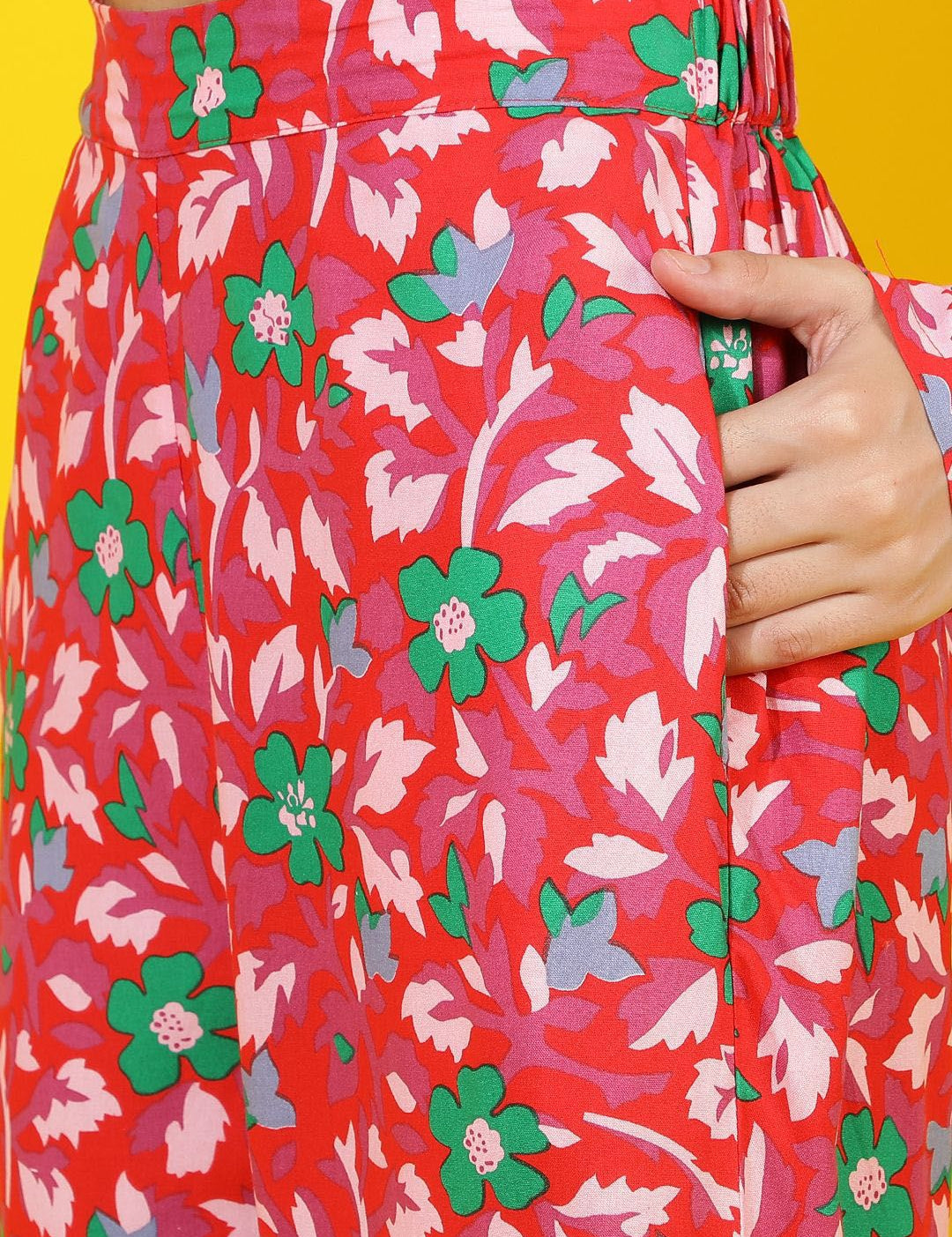 Kotty Floral Printed Shirt With Trouser 