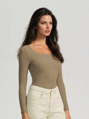 Kotty Women Solid High Neck Top