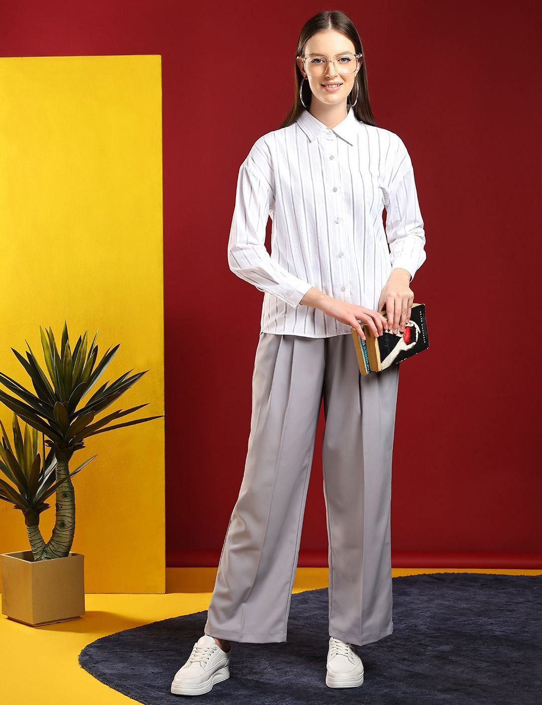 Kotty Women Comfort Opaque Casual Shirt