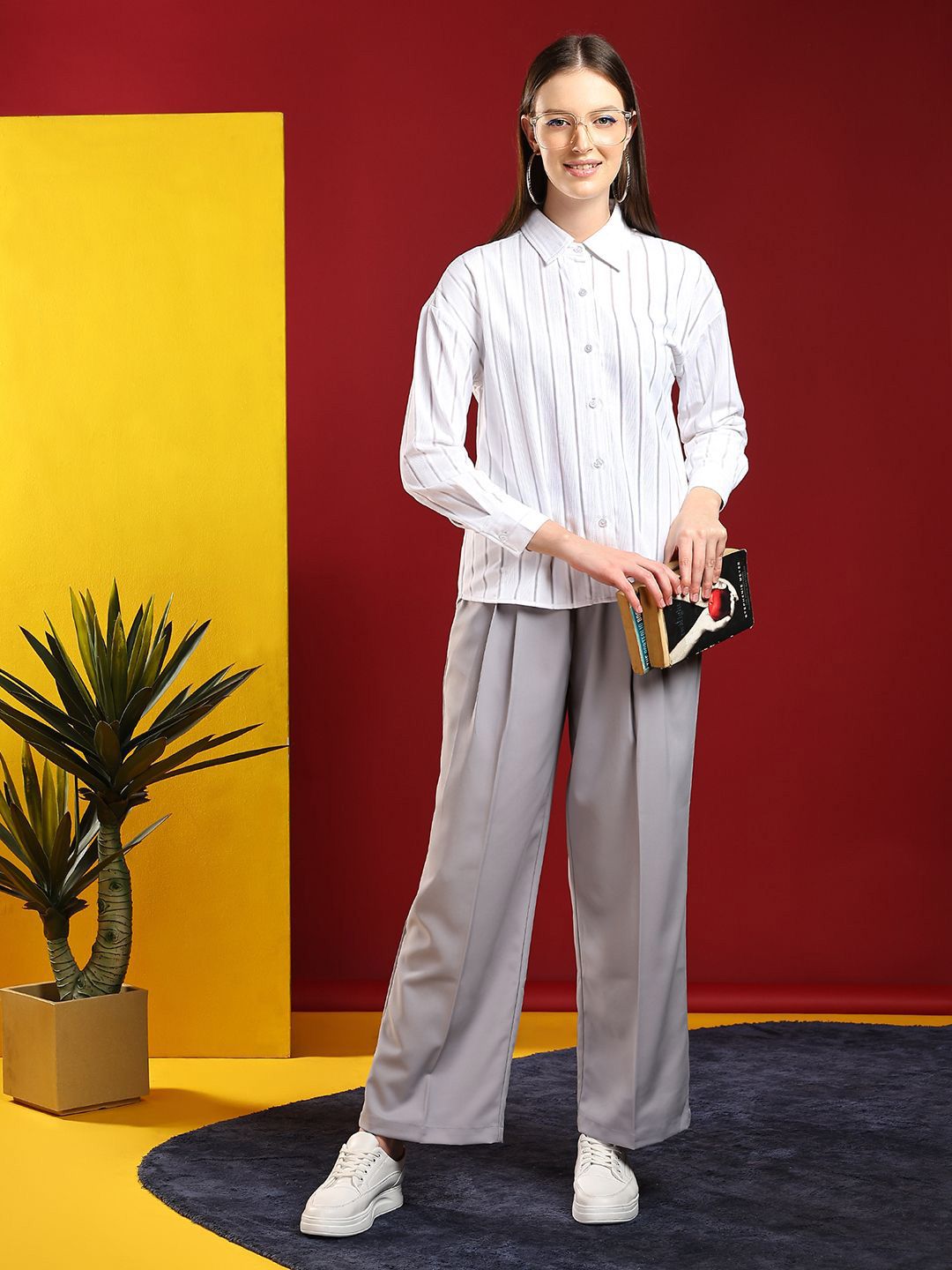 Kotty Women Comfort Opaque Casual Shirt