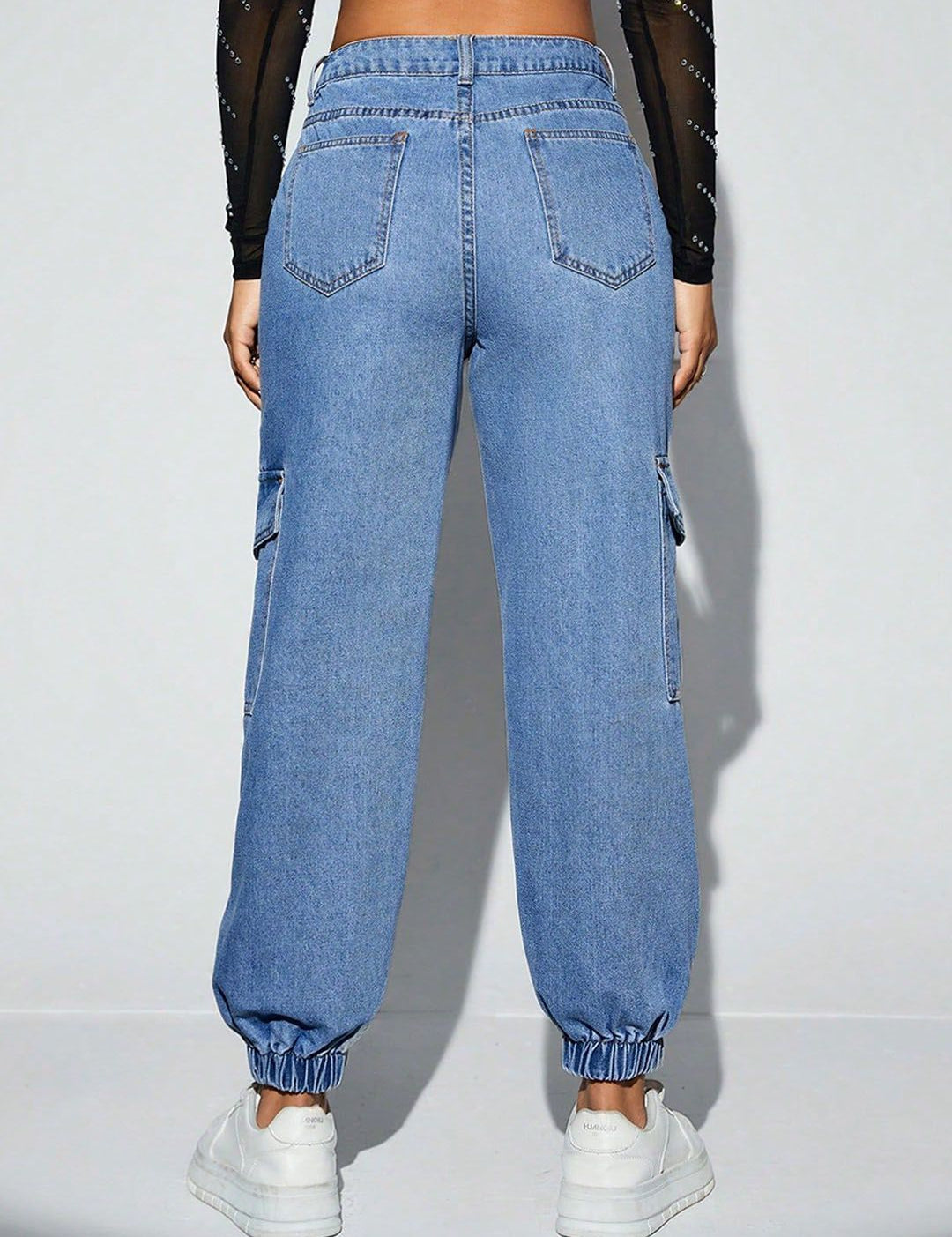 Kotty Women Jean Jogger High-Rise Stretchable Jeans