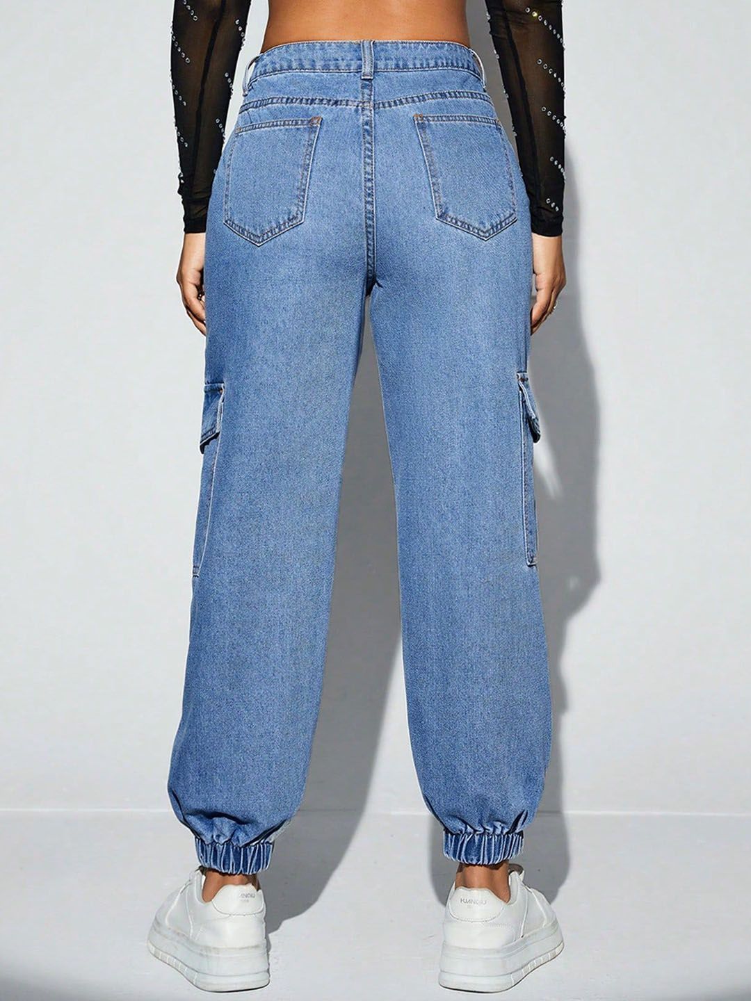 Kotty Women Jean Jogger High-Rise Stretchable Jeans