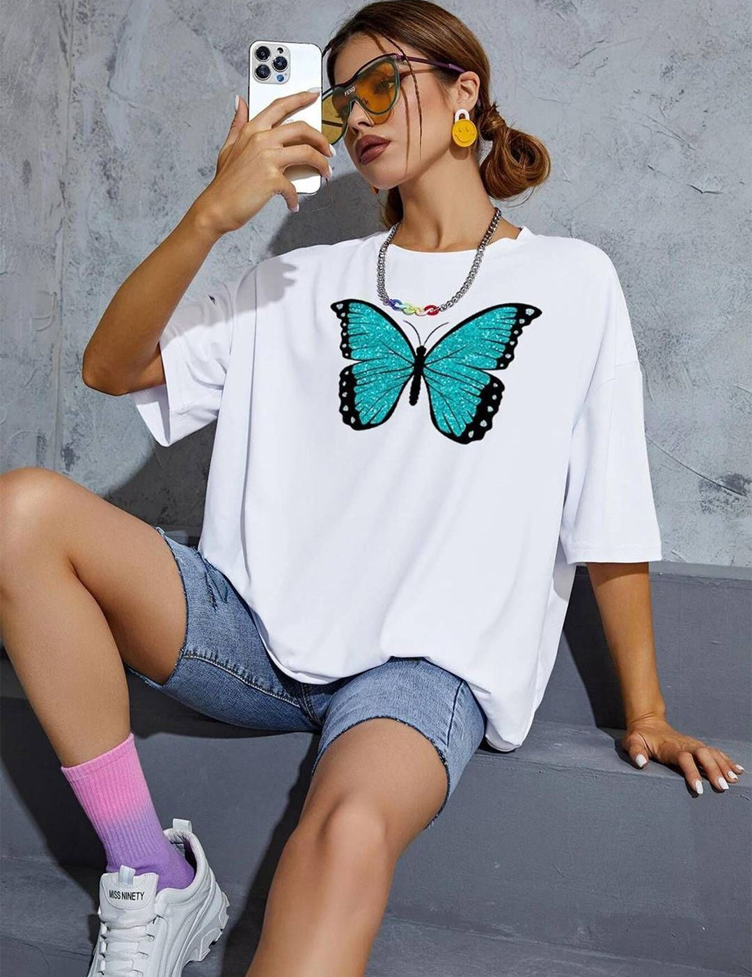 Kotty Women Comfort Printed Casual Shirt