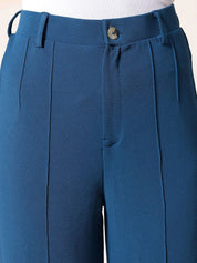 Kotty Relaxed Fit Round Neck Top With Trousers Co-Ords Set