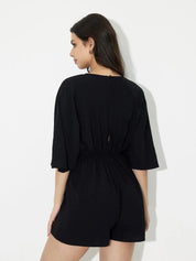 Kotty Women V-Neck Playsuit Jumpsuit