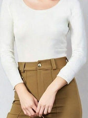 Kotty Scoop Neck Long Sleeves Thermal T-shirt With Trousers