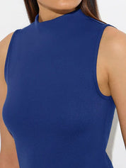 Kotty Solid High Neck Top