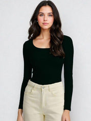 Kotty  Black and Green Long Sleeves T-Shirt with Trouser