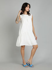 Kotty Women Flared Sleeve Fit & Flare Dress