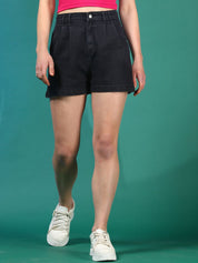 Kotty Women High-Rise Denim Shorts