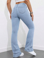 Kotty Women Bootcut High-Rise Stretchable Jeans