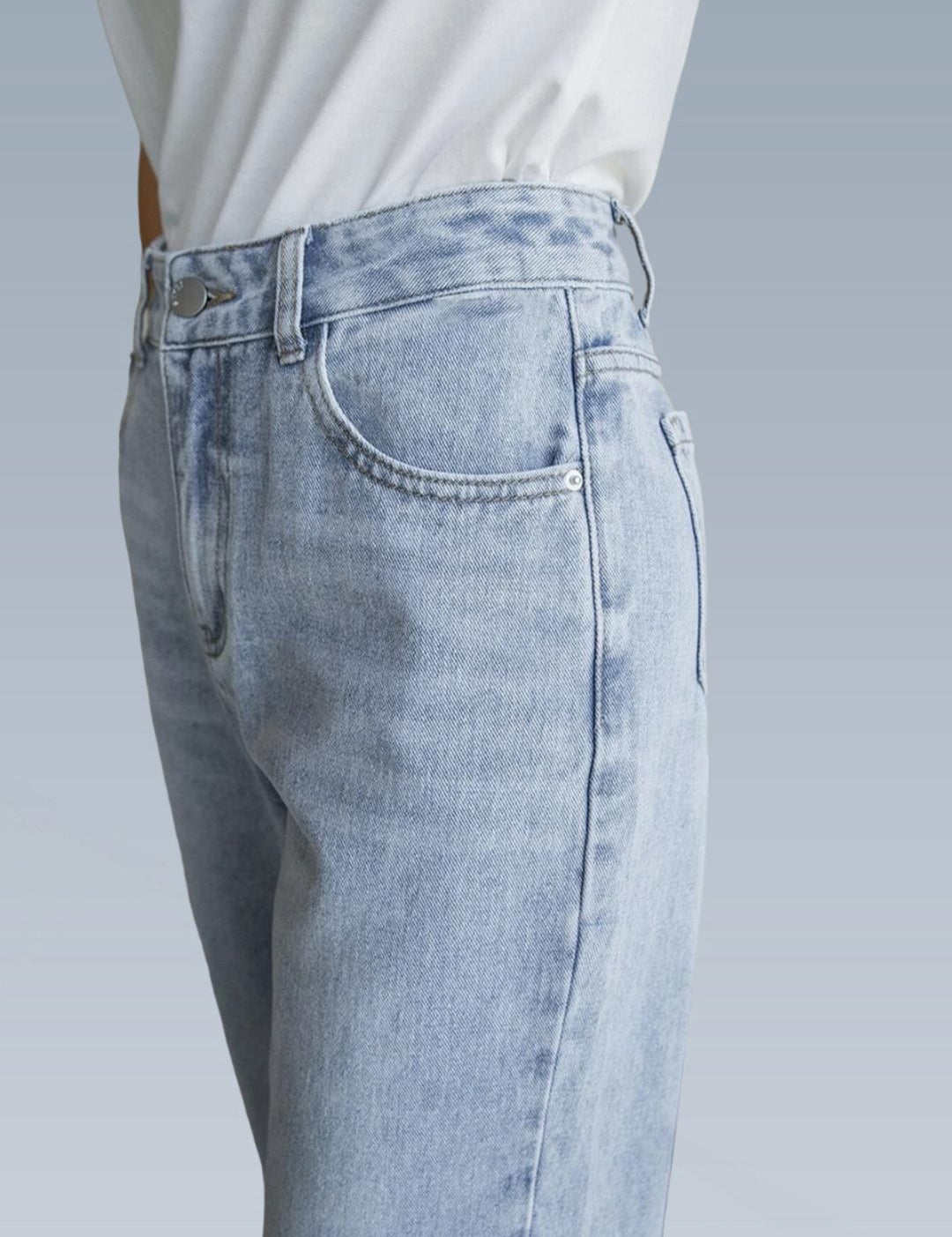 Kotty Women Straight Fit Clean Look Stretchable Jeans