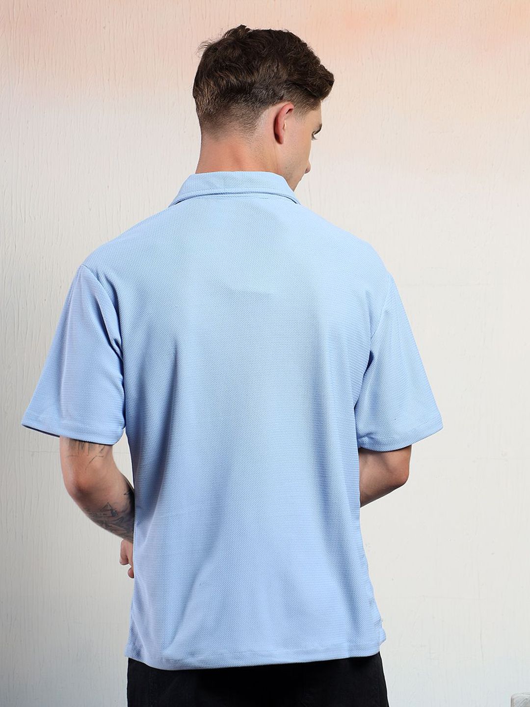 Kotty Men Sheer Casual Shirt