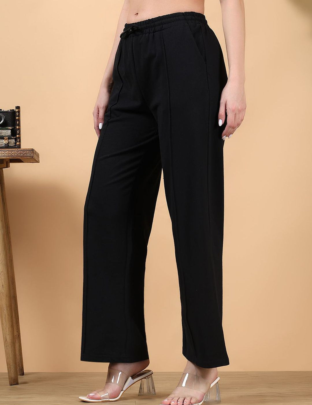 Kotty Women Cotton Mid Rise Track Pants