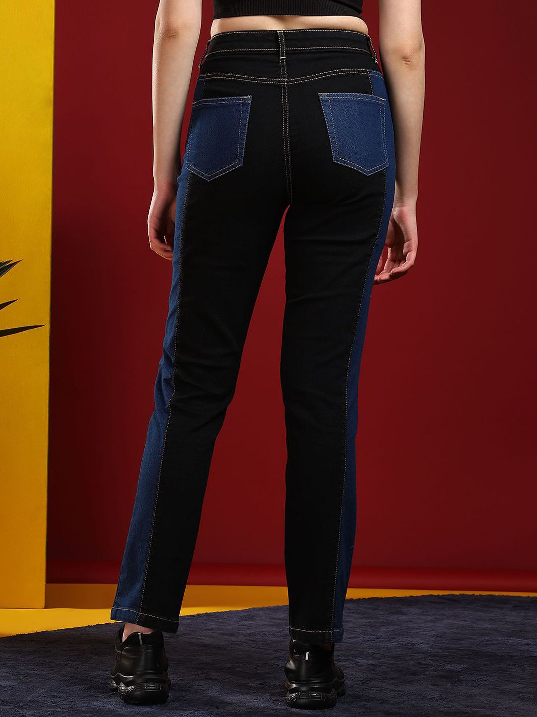 Kotty Women Jean Skinny Fit High-Rise Stretchable Jeans