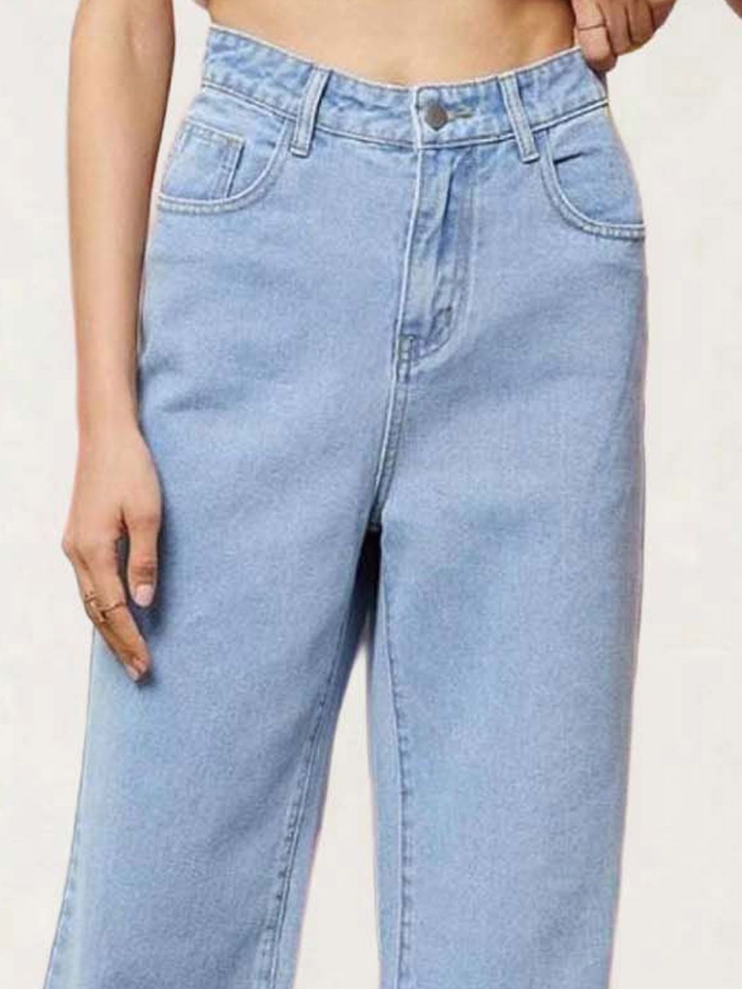 Kotty Women Straight Fit High-Rise Stretchable Jeans