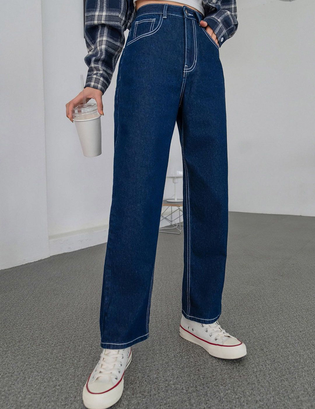 Kotty Women Regular Fit High-Rise Stretchable Jeans