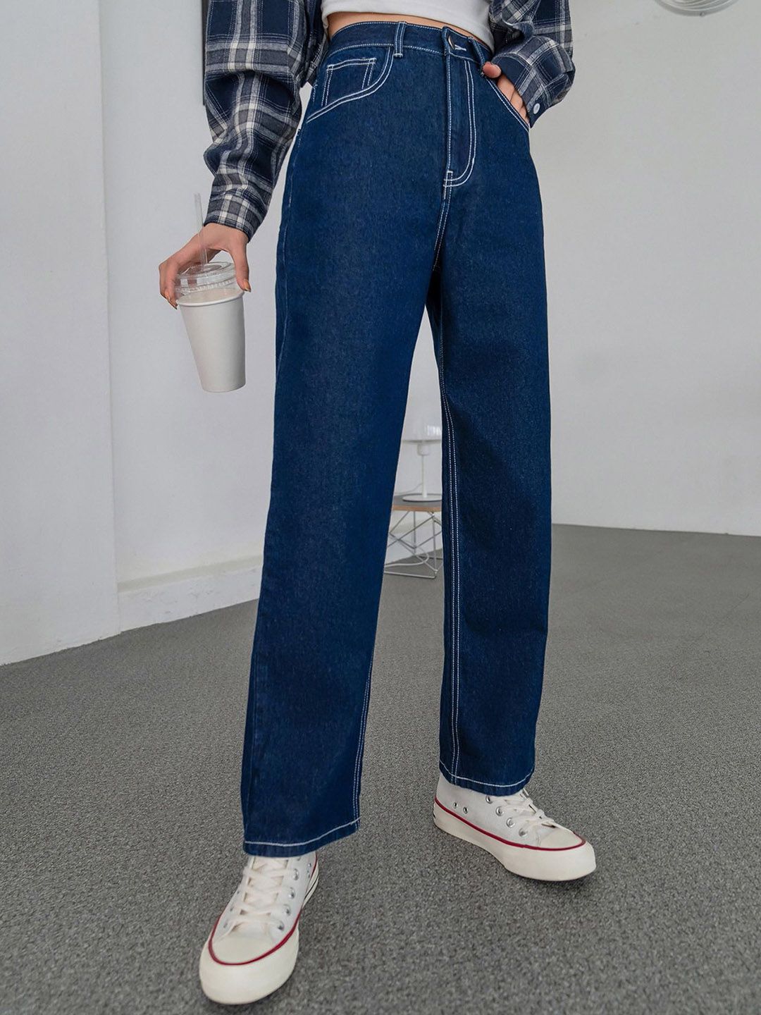 Kotty Women Regular Fit High-Rise Stretchable Jeans