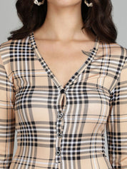 Kotty Checked Jumpsuit