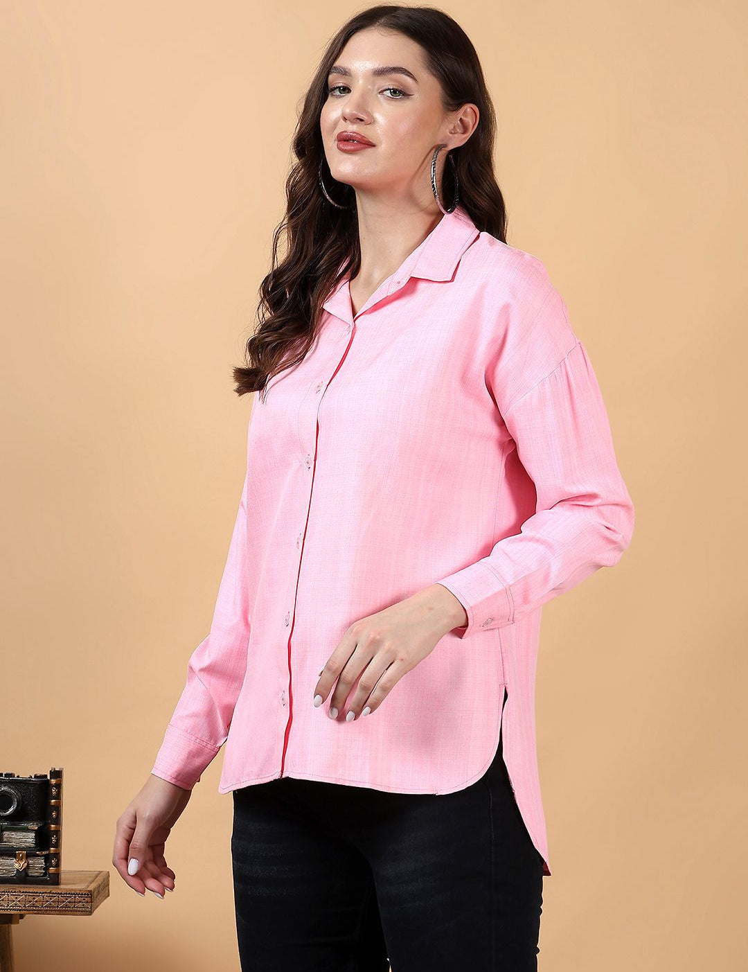 Kotty Women Opaque Casual Shirt