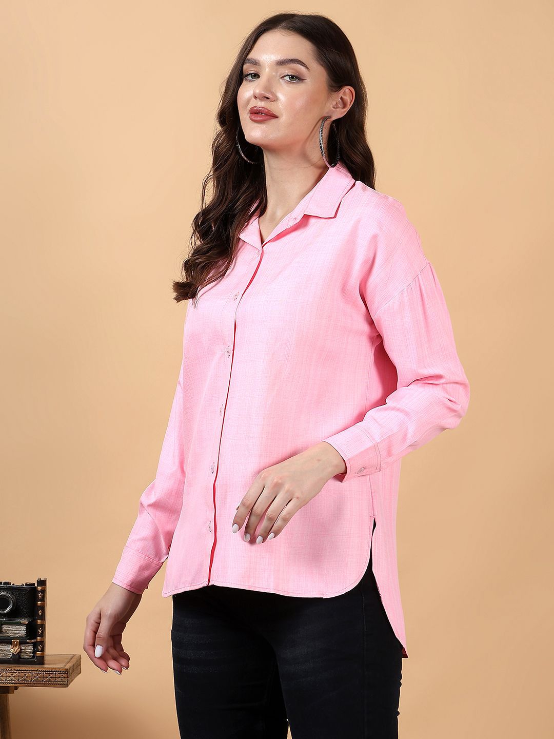 Kotty Women Opaque Casual Shirt