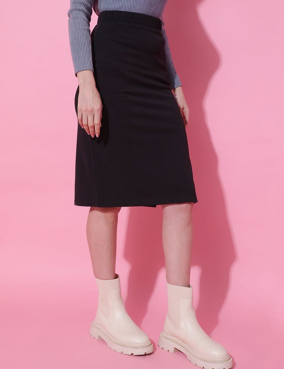 Kotty Pencil Midi Skirt