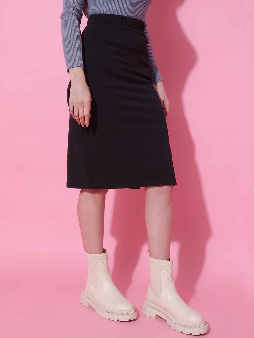 Kotty Pencil Midi Skirt